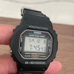 Casio G-Shock retro digital watch